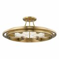 Hudson Valley Chambers 6-Lights Flush Mount 2721-AGB